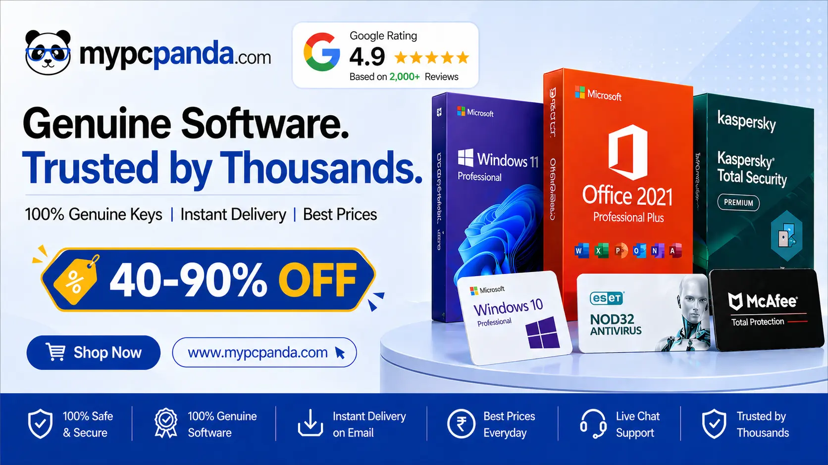 MyPCPanda - Buy Antivirus, Microsoft Windows & MS Office